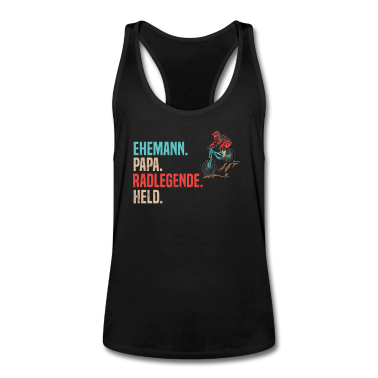 Geschenk für Ehemann Tank Top - MTB Ehemann Design für einen Mountainbiker Papa