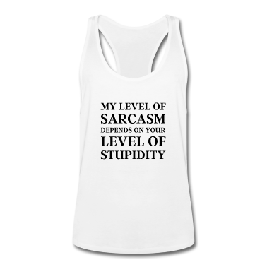 Geschenk für Ehemann Tank Top - Mein Grad an Sarkasmus, lustiges Geschenk für Ehemann oder Vater