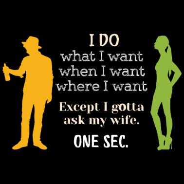 Motiv Lustiger Spruch für angehende Ehemänner