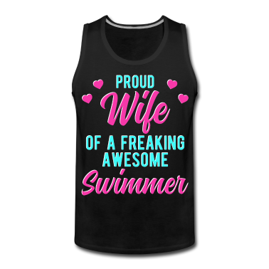 Geschenk für Ehemann Tank Top - Lustiger schwimmender Ehemann Phrase Geschenk für