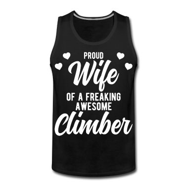 Geschenk für Ehemann Tank Top - Lustiges kletterndes Ehemann Phrase Geschenk für