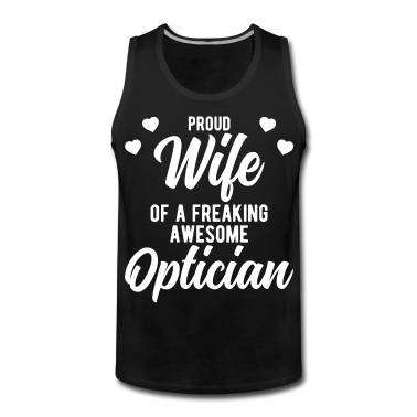 Geschenk für Ehemann Tank Top - Lustige Optometrie Ehemann Phrase Geschenk für