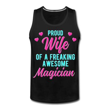Geschenk für Ehemann Tank Top - Lustiger Zauberer Ehemann Phrase Geschenk für