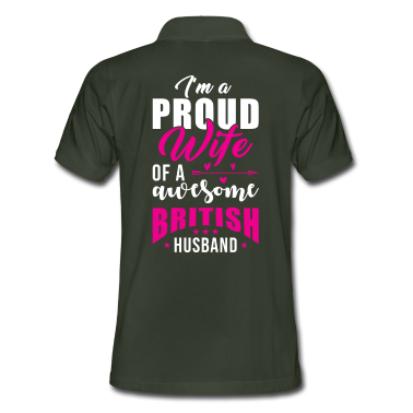Geschenk für Ehemann Poloshirt - Englischer Ehemann England Ehemann
