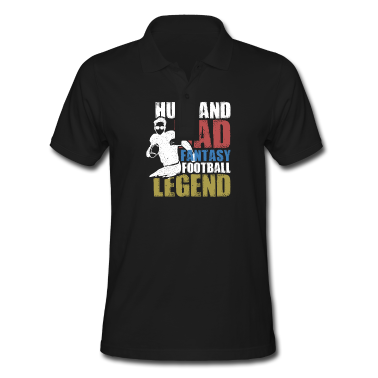 Geschenk für Ehemann Poloshirt - Lustiges Fußball-Zitat, Geschenk für Ehemann,