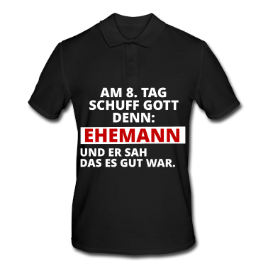 Geschenk für Ehemann Poloshirt - Ehemann schöpfung Geschenk