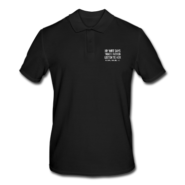 Geschenk für Ehemann Poloshirt - Coole lustige Typografie für Ehemänner. Humorvolle Geschenke