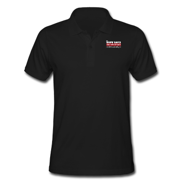 Geschenk für Ehemann Poloshirt - Lustiges Shirt für Ehemann - ich habe einen Hot (Pshyco)