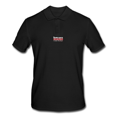Geschenk für Ehemann Poloshirt - Lustiges Shirt für Ehemann - ich habe einen Hot (Pshyco)