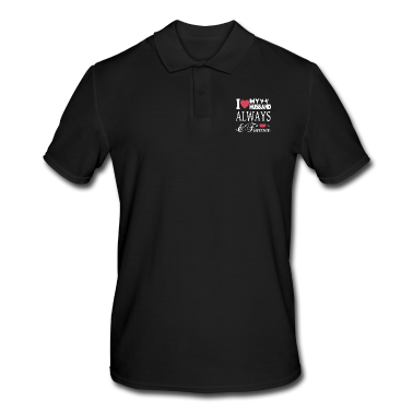 Geschenk für Ehemann Poloshirt - ICH LIEBE MEINEN EHEMANN FÜR IMMER!