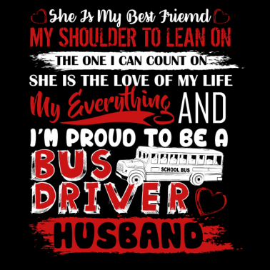 Motiv Für Busfahrer-Ehemann-Hemd