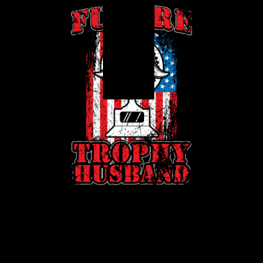 Motiv Lustiges Amerika Pokal für Ehemann Geschenke Shirt