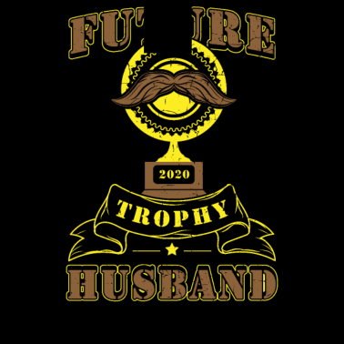 Motiv Lustiges Trophäe Pokal für Ehemann Geschenke Shirt