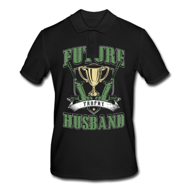 Geschenk für Ehemann Poloshirt - Lustiges Trophäe Pokal für Ehemann Geschenke Shirt