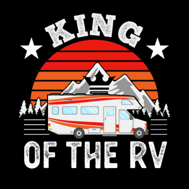 Motiv Retro-König des RV-Geschenk für Ehemann
