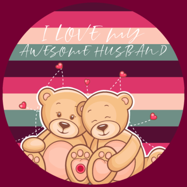 Motiv Ich liebe meinen fantastischen Ehemann