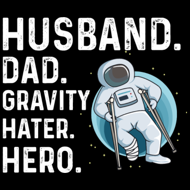 Motiv Beinbruch Spruch für deinen Ehemann mit einem