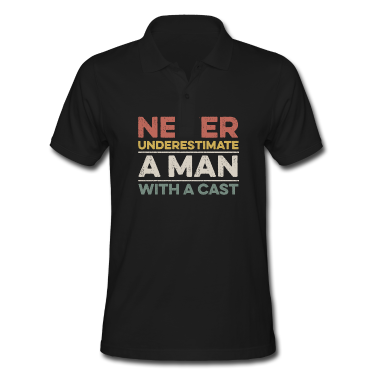 Geschenk für Ehemann Poloshirt - Gipsbein Design für deinen Ehemann mit einem