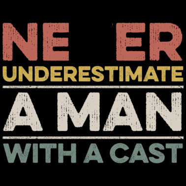 Motiv Gipsbein Design für deinen Ehemann mit einem