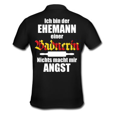 Geschenk für Ehemann Poloshirt - Lustiger Spruch für Ehemänner | Baden Badenerin