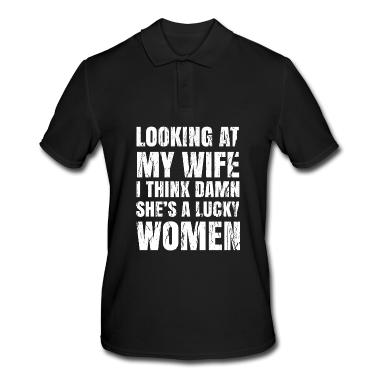 Geschenk für Ehemann Poloshirt - Lustige Männer zitiert Geschenke für Ehemann von Frau