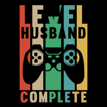 Motiv Zocker Design für einen Ehemann Gamer