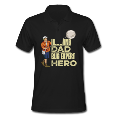 Geschenk für Ehemann Poloshirt - Insekten Spruch für deinen Entomologe Ehemann