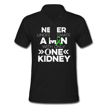 Geschenk für Ehemann Poloshirt - Niere Design für deinen Organspender Ehemann