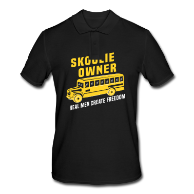 Geschenk für Ehemann Poloshirt - Skoolie Design für deinen Ehemann oder Freund