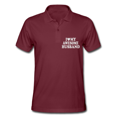 Geschenk für Ehemann Poloshirt - Ich liebe meinen tollen Ehemann