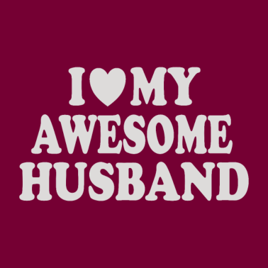 Motiv Ich liebe meinen tollen Ehemann