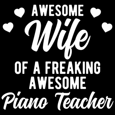 Motiv Lustiger Pianist Ehemann Phrase Geschenk für