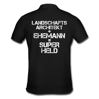 Geschenk für Ehemann Poloshirt - Landschaftsarchitekt Ehemann