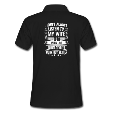 Geschenk für Ehemann Poloshirt - lustiges Ehemann Geschenk Shirt