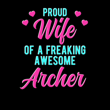 Motiv Lustige Bogenschießen Ehemann Phrase Geschenk für