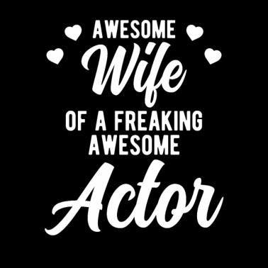 Motiv Lustige Schauspielerin Ehemann Phrase Geschenk für