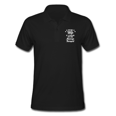 Geschenk für Ehemann Poloshirt - Lustige Masseur Ehemann Phrase Geschenk für