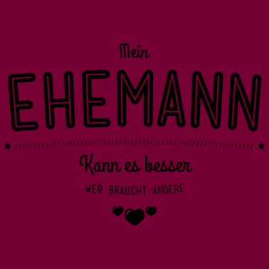 Motiv Mein Ehemann kann es besser