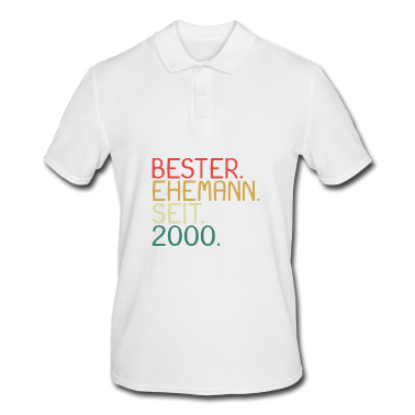 Geschenk für Ehemann Poloshirt - Bester Ehemann seit 2000 - Geschenk für den Eheman