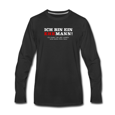 Geschenk für Ehemann Langarmshirt - Ich bin ein Ehemann Geschenk für Ehemänner
