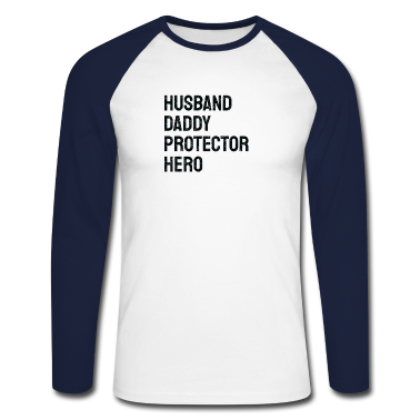 Geschenk für Ehemann Langarmshirt - Ehemann Vatertagsgeschenk, Herrengeschenk für Ehemann, S.