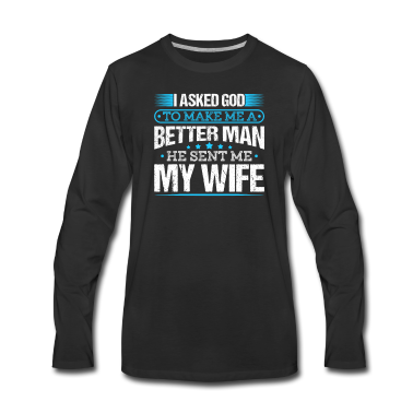 Geschenk für Ehemann Langarmshirt - Nettes Geschenk für Ehemann