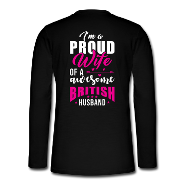 Geschenk für Ehemann Langarmshirt - Englischer Ehemann England Ehemann