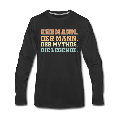 Geschenk für Ehemann Langarmshirt - Ehemann