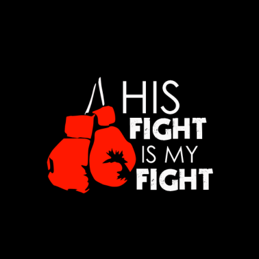 Motiv Lungenkrebs-Unterstützung für Ehemann