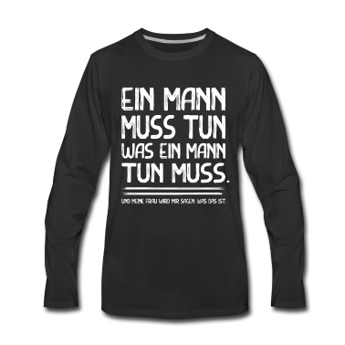 Geschenk für Ehemann Langarmshirt - Lustiger Spruch für Ehemänner Partner