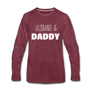 Geschenk für Ehemann Langarmshirt - Husband And Daddy - Geschenk für Ehemann