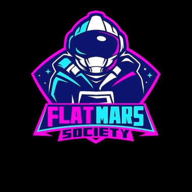 Motiv Flat Mars Society Flat Earth Geschenk society