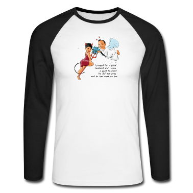 Geschenk für Ehemann Langarmshirt - Ich betete für einen guten Ehemann