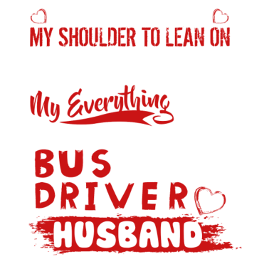 Motiv Für Busfahrer-Ehemann-Hemd